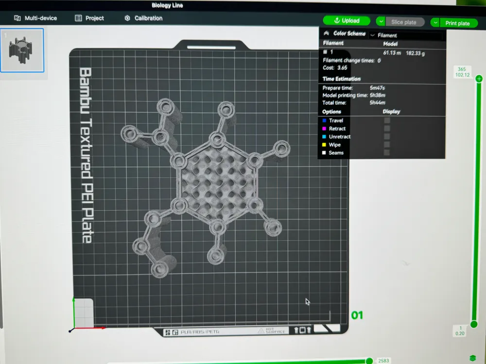 Biology Structure Decor - Free 3D Print Model - MakerWorld