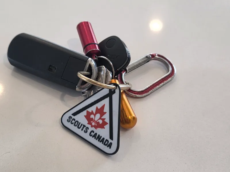 Scouts Canada Keychain charms fobs trinkets