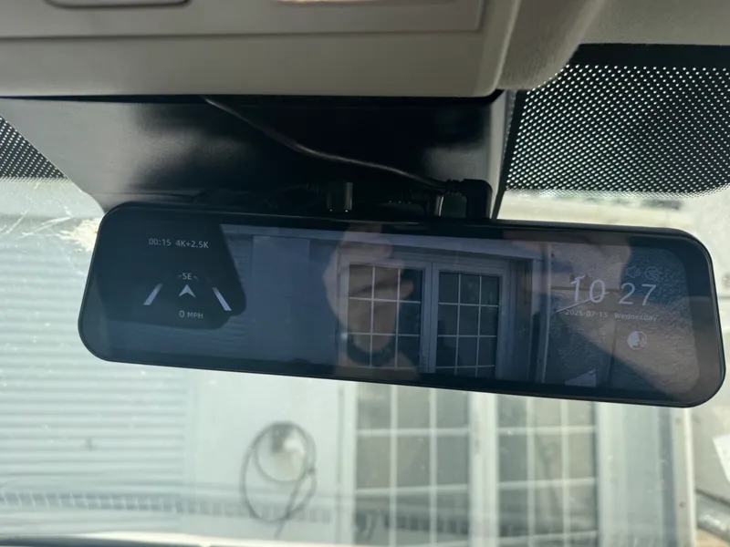 Transit Custom Wolfbox G900 Mirror offset adapter