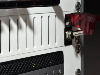 Memory Core Faceplate (10" rack blank plate)