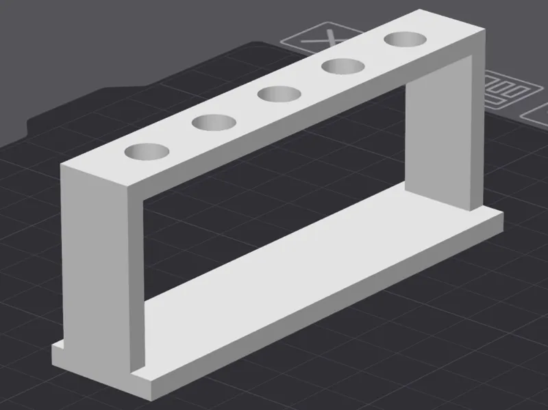 Interdental brush stand