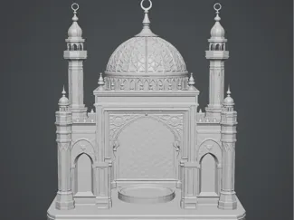 Ramadan Laterne im Moschee-Old Damaskus Design