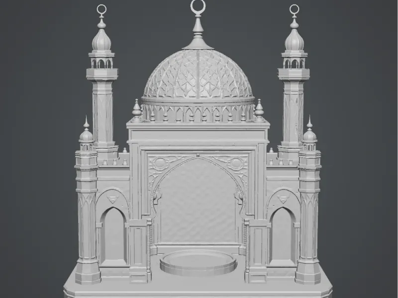 Ramadan Laterne im Moschee-Old Damaskus Design