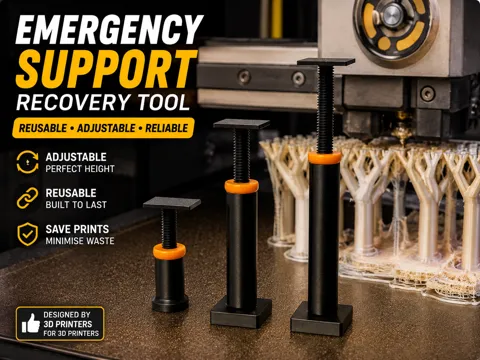 Herramienta de reemplazo para soporte de impresión — referencia de MakerWorld