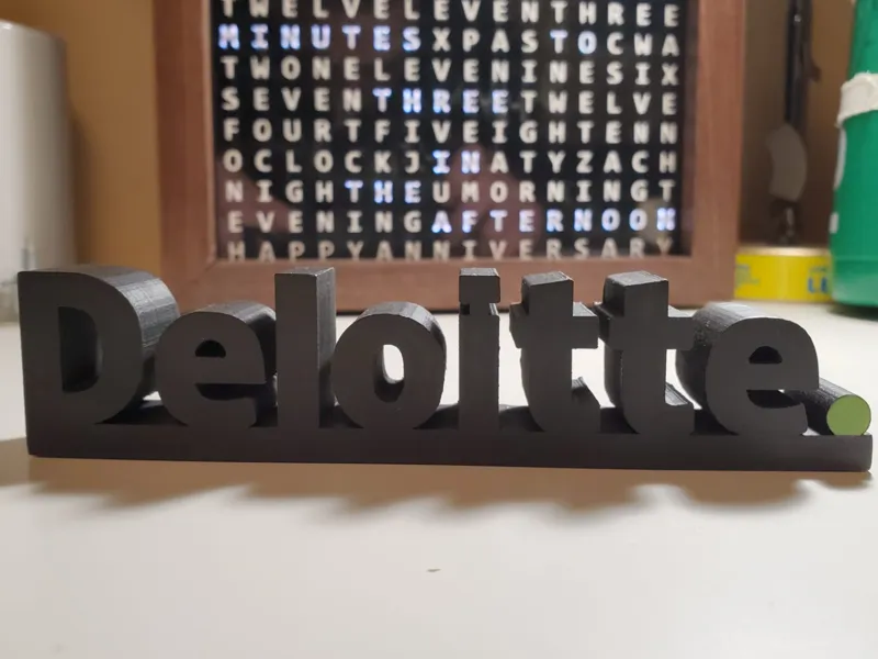 Deloitte Desk Ornament