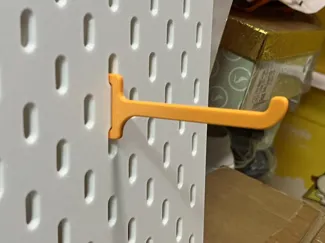 IKEA Skadis hole board short hook 80mm宜家洞洞板短挂钩80mm