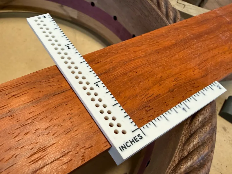 Small Woodworking Square in Inches