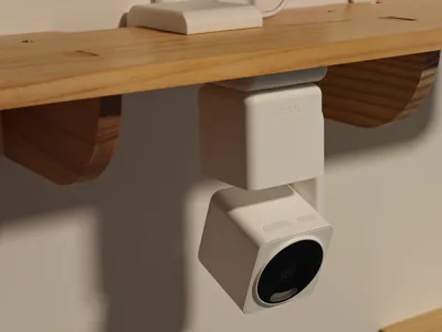 Wyze Cam Pan v4 - Under Shelf Mount