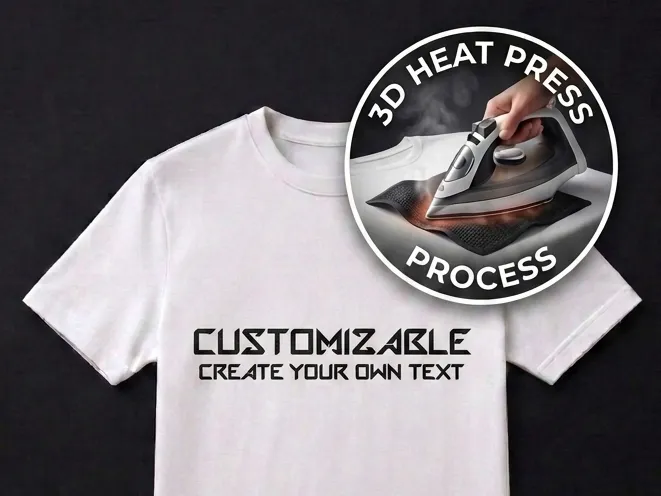 Your own text _ T-shirt Print_Font_3_Cyber