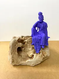 Statuette de Guanyin au repos — photo 3