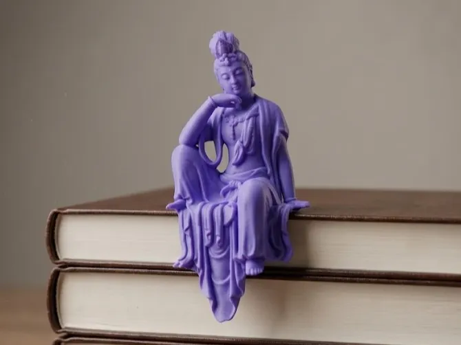 Statuette de Guanyin au repos