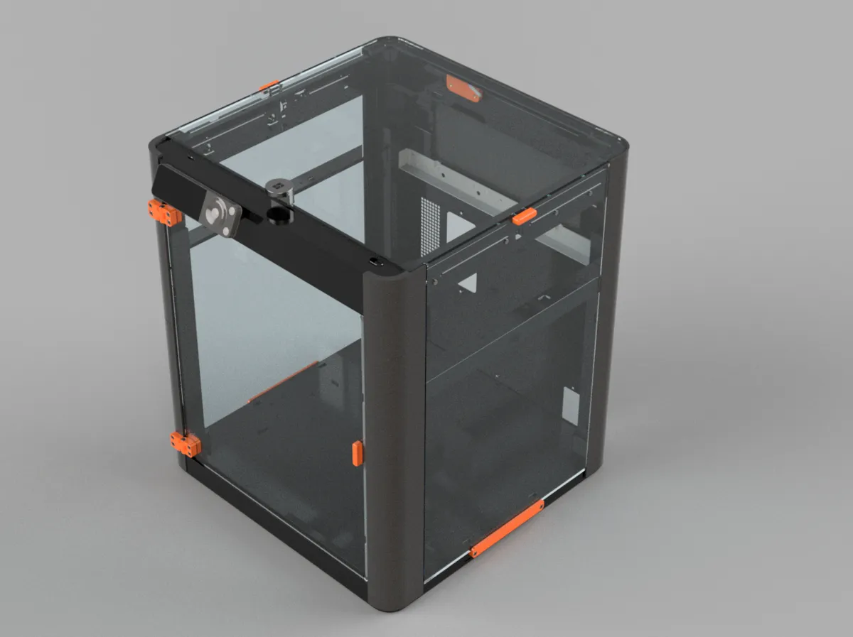 Bambu Lab P1P - "Vision" Enclosure - Free 3D Print Model - MakerWorld