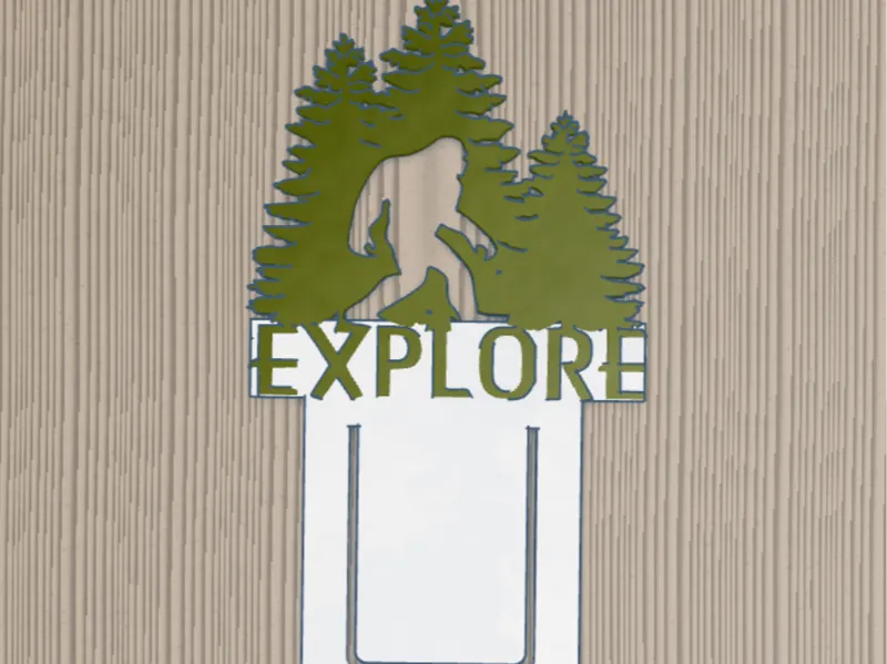 Bigfoot Bookmark