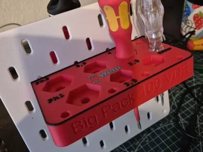 Wera VDE Screwdriver Holder for Ikea Skadis
