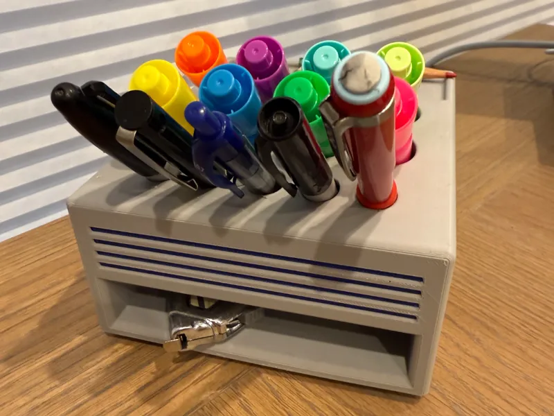 iMac Riser Pen holder