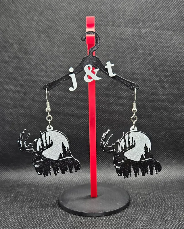 Big Buck earrings