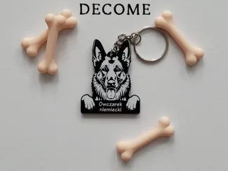 German Shepherd keychain