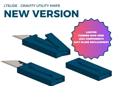 LTSLIDE NEW VERSION - Utility Gravity Knife