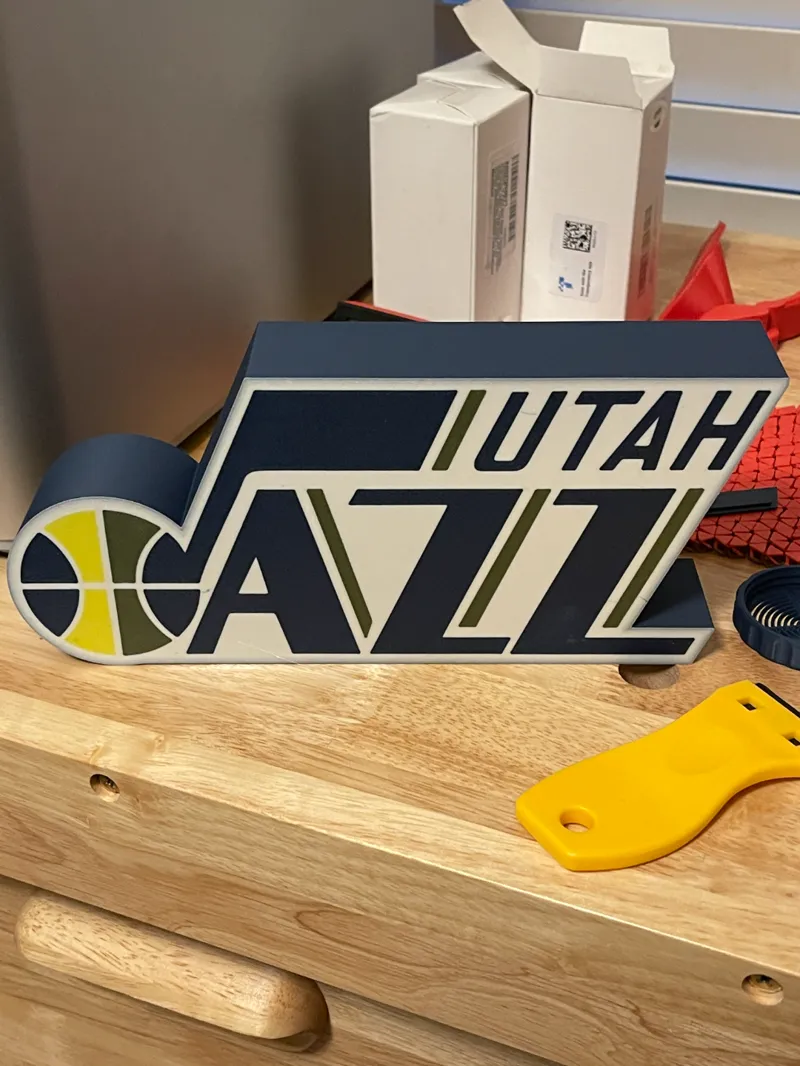 Utah Jazz Light Box