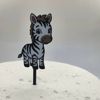Baby Zebra cake topper