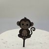Baby Monkey cake topper 