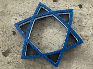 Magen David Star Towel