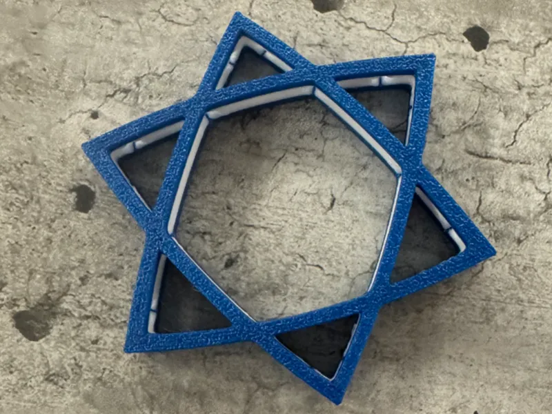 Magen David Star Towel