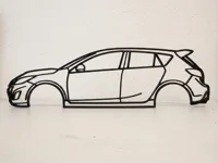 Décoration murale Mazda Speed3 — photo 2