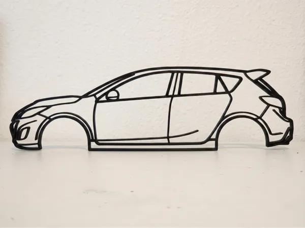 Décoration murale Mazda Speed3
