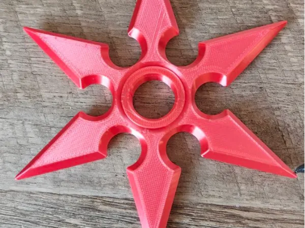 Shuriken fidget à faire tourner