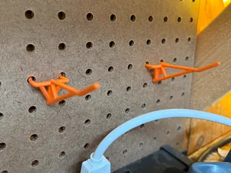 Peg board hooks (straight)