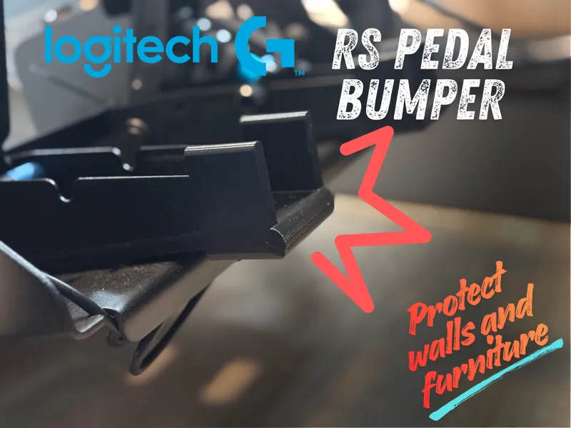 Logitech G RS Pedal Bumper - TPU
