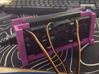 Cooling for laptop power supplies