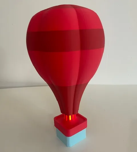 Hot air balloon | for electronic tea light