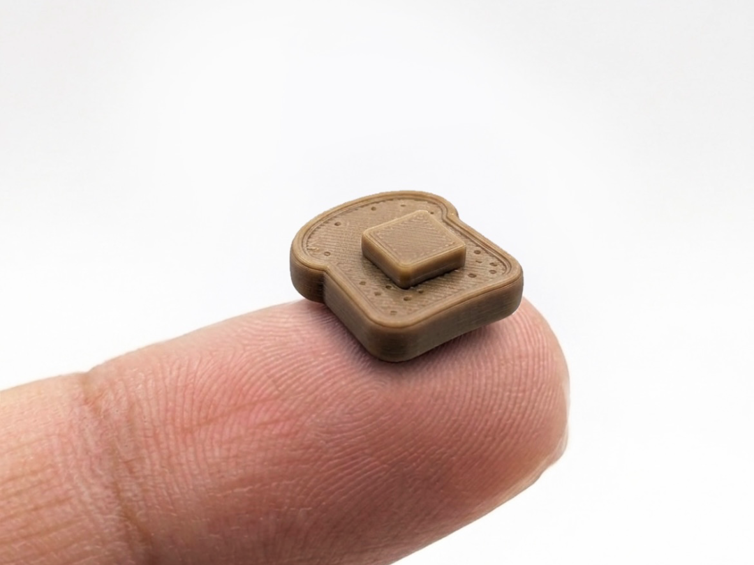 The smallest toast in the world (Nozzle 0.4)