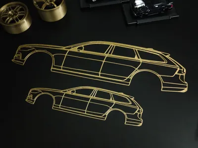Volvo V90 Silhouette