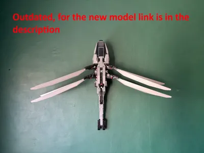 LEGO 10327 Arteides Royal Ornithopter Wall Mount