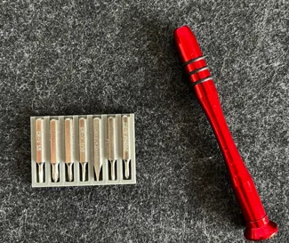 Screwdriver bits holder
