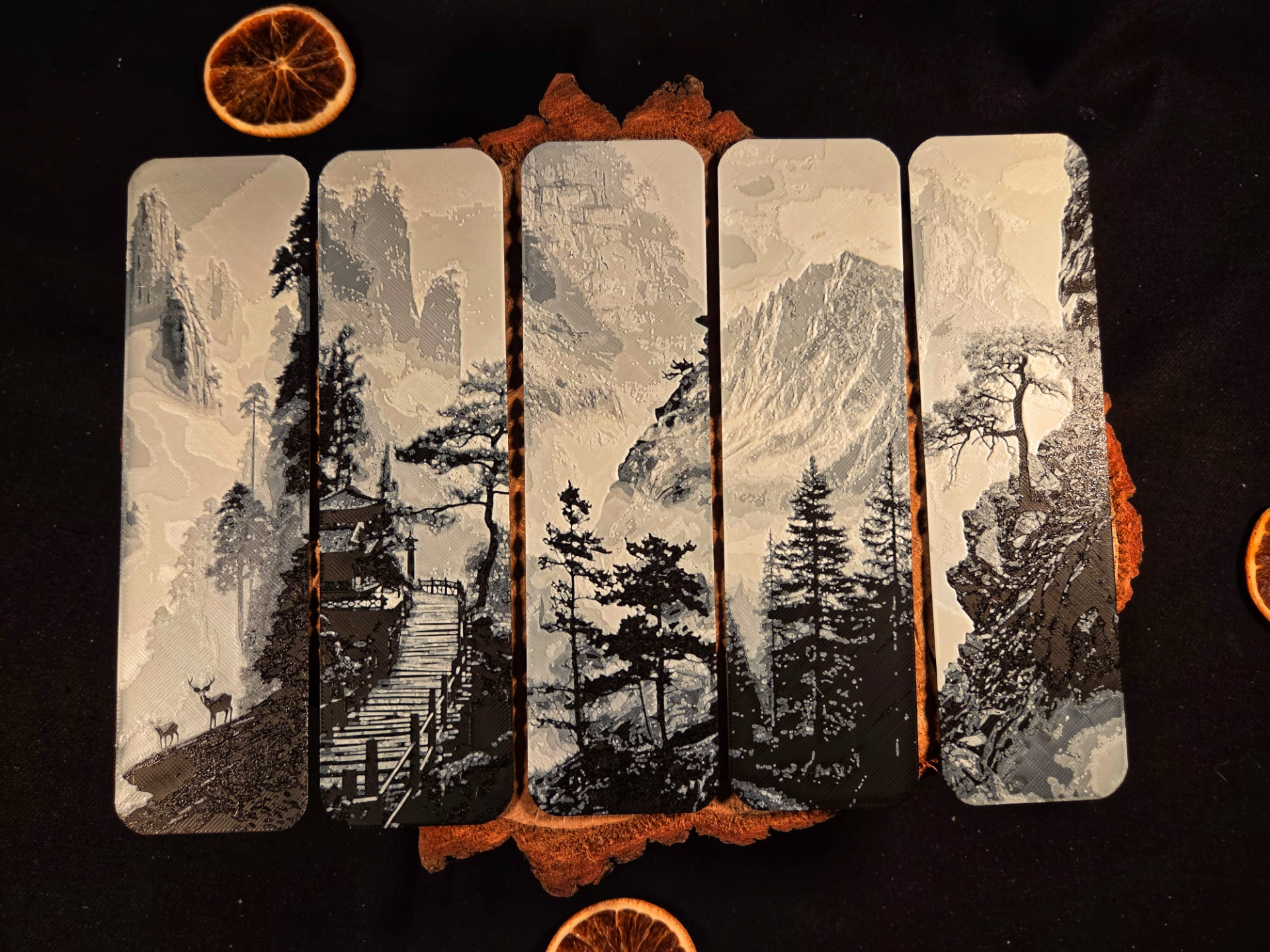 Roar of the Nature bookmark set