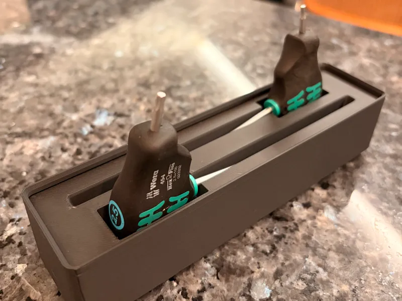 Gridfinity Wera T-Handle T-Griff 1x4 