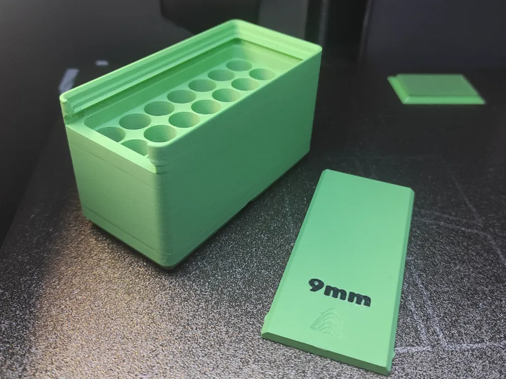9mm Gridfinity Ammo Storage Boxes - Stackable - Free 3D Print Model ...