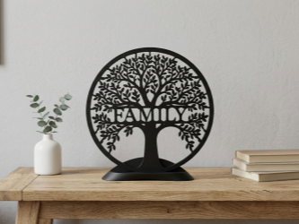 Family Tree with stand