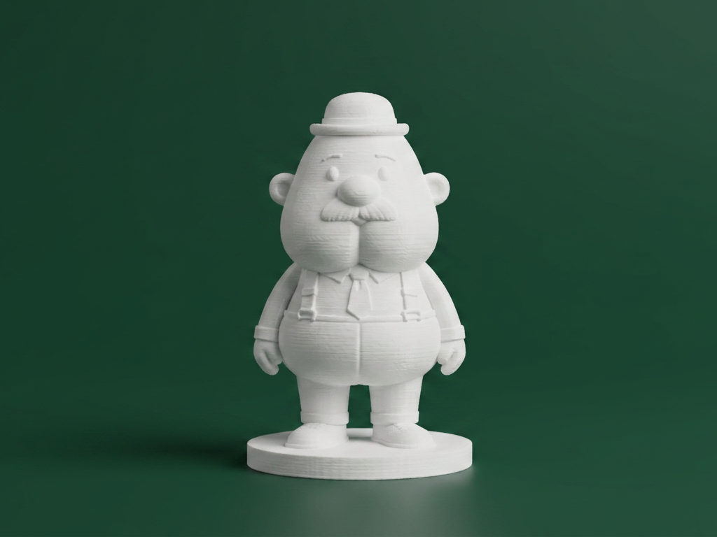 Face Like a Butt Character Figurine 