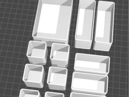 2x6 box with dividers