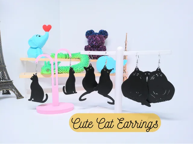 Cat Earrings