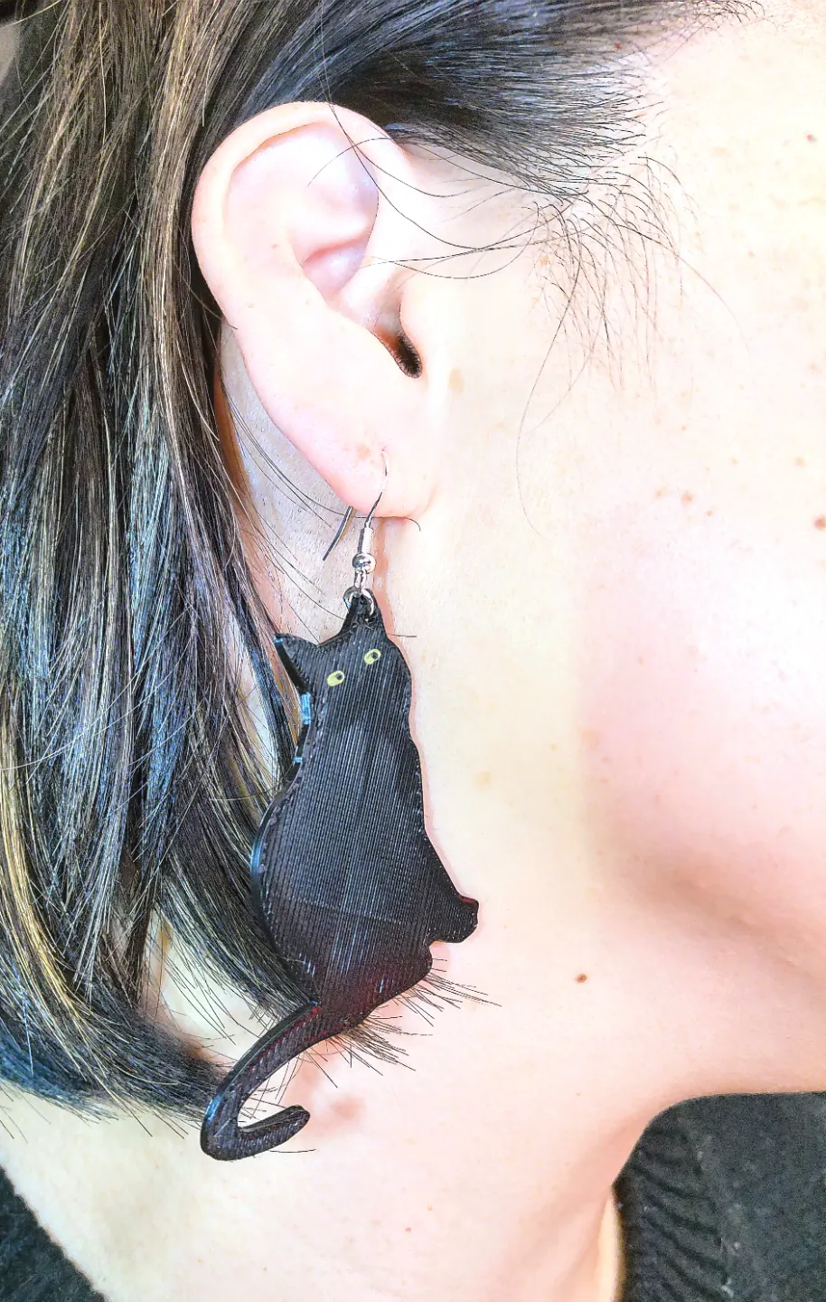 Cat Earrings view 2