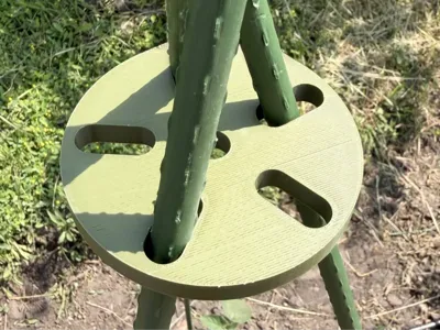 Parametric Cane Wigwam Connector