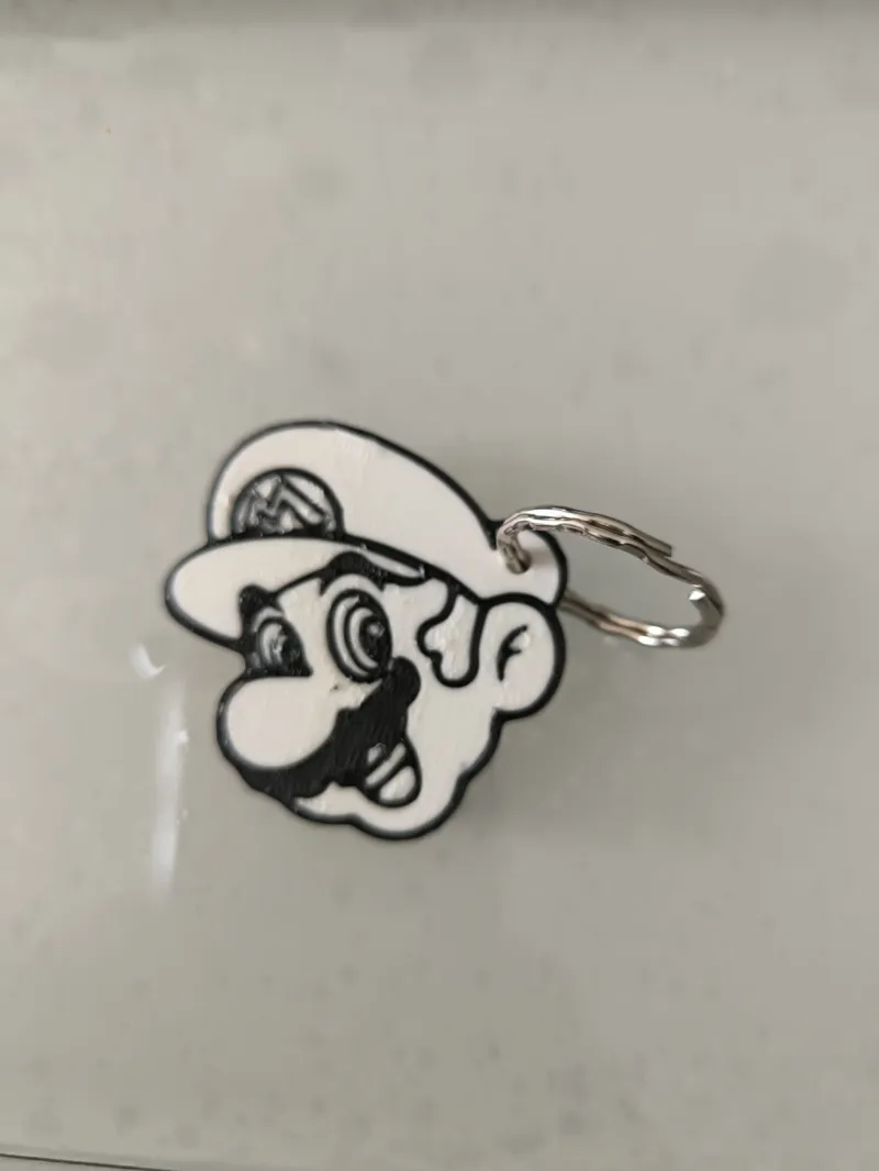 super mario key ring