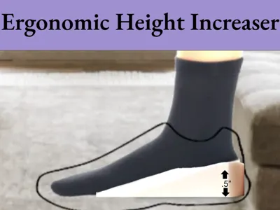 Ergonomic Height Increaser 1/2"