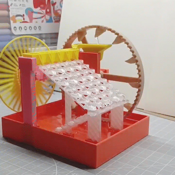 Miniatura 1 do modelo 3D 风力加湿器